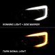 Subaru WRX 2008-2014 Black Projector Headlights LED DRL Switchback Signals