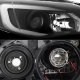 Subaru WRX 2008-2014 Black Projector Headlights LED DRL Switchback Signals