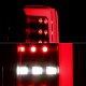 Chevy Colorado 2015-2022 Black Smoked LED Tail Lights C-Tube