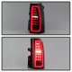 Chevy Tahoe 2015-2019 Black Smoked Tube Full LED Tail Lights