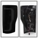 Ford F250 Super Duty 2017-2019 Black Smoked Tube LED Tail Lights