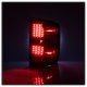 Chevy Silverado 2500HD 2015-2019 Red Clear LED Tail Lights