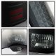 Dodge Ram 2500 2013-2018 Black Smoked LED Tail Lights P-Series