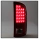 Dodge Ram 2500 2007-2009 Red Clear LED Tail Lights