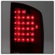 Dodge Ram 2500 2007-2009 Red Clear LED Tail Lights