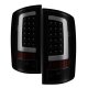 Dodge Ram 2500 2003-2006 Black Smoked LED Tail Lights Tube