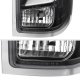 Chevy Silverado 2500HD 2015-2019 Black Custom LED Tail Lights