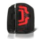 Chevy Silverado 3500HD 2015-2019 Smoked Custom LED Tail Lights