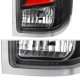 Chevy Silverado 3500HD 2015-2019 Black Custom LED Tail Lights Red Tube