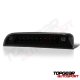 Chevy Silverado 2014-2018 Black Smoked Full LED Third Brake Light Cargo Light