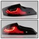 Infiniti G35 Coupe 2006-2007 New Black Smoked LED Tail Lights