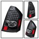Chrysler 300 2005-2007 Black LED Tail Lights