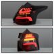 Ford Focus Hatchback 2012-2014 Black Smoked LED Tail Lights Sequential Signals