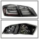Honda Accord Sedan 2013-2015 Black LED Tail Lights