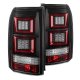 Land Rover LR3 2005-2009 Black LED Tail Lights