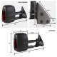 Chevy Silverado 2500 2003-2004 Power Heated Towing Mirrors Smoked Turn Signal Lights
