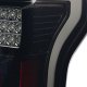 Ford F150 2015-2017 Black Smoked Full LED Tail Lights