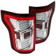 Ford F150 2015-2017 Clear Red Full LED Tail Lights