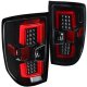 Chevy Silverado 2014-2018 Black LED Tail Lights