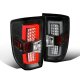 Chevy Silverado 2500HD 2015-2019 Black LED Tail Lights