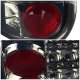 Ford F350 Super Duty 2008-2010 Smoked LED Tail Lights