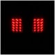 Ford F450 Super Duty 2008-2010 Black LED Tail Lights