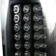Dodge Ram 3500 2007-2009 Black LED Tail Lights