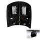 Dodge Ram 3500 2003-2006 Black LED Tail Lights