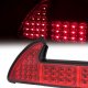 Acura NSX 1991-2005 Red and Clear LED Tail Lights