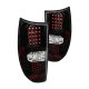Chevy Colorado 2004-2012 Black LED Tail Lights