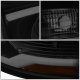 Chevy Silverado 3500HD 2007-2014 Black Smoked Facelift DRL Projector Headlights