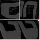 Ford F150 2004-2008 Black Smoked Custom Tube LED Tail Lights
