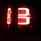 Ford F150 2004-2008 Black Smoked Custom Tube LED Tail Lights