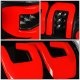 Ford F150 2004-2008 Black Custom Red Tube LED Tail Lights