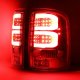 Ford F150 2004-2008 Clear Custom Red Tube LED Tail Lights