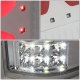 Ford F150 2004-2008 Clear Custom Red Tube LED Tail Lights