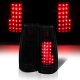 GMC Sierra 2500 1988-1998 Black Smoked LED Tail Lights