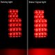 Chevy Suburban 1992-1999 Red LED Tail Lights