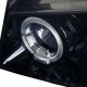 Chevy Silverado 2500 2003-2004 Smoked Halo Projector Headlights with LED