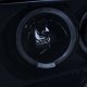 Dodge Ram 2002-2005 Smoked Halo Projector Headlights with LED