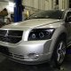 Dodge Caliber 2007-2012 Glossy Black Projector Headlights