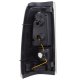 GMC Sierra 1500HD 2001-2006 LED Tail Lights Black and Clear