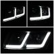 Jeep Grand Cherokee 2011-2013 Black Projector Headlights LED DRL