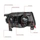 Jeep Grand Cherokee 2011-2013 Black Projector Headlights LED DRL