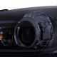 Mazda 3 2010-2013 Smoked LED DRL Projector Headlights