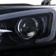 Scion tC 2011-2013 Smoked LED DRL Signal Projector Headlights
