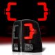 Dodge Ram 3500 2010-2018 Black Smoked Custom LED Tail Lights