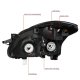 Nissan Altima Sedan 2010-2012 Black Euro Headlights