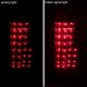 Chevy 2500 Pickup 1988-1998 Tinted LED Tail Lights