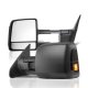 Toyota Tundra 2007-2021 Towing Mirrors Power Heated Smoked LED Signal Lights